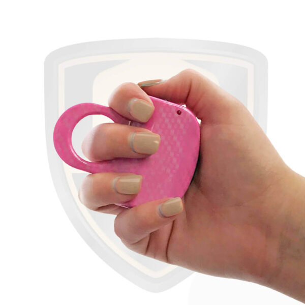 Pink Stun Gun Finger Ring