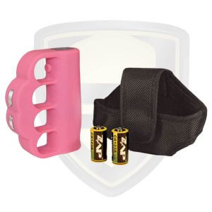 pink zap blast knuckle zap stun gun