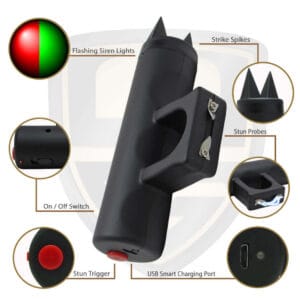 stun gun finger ring