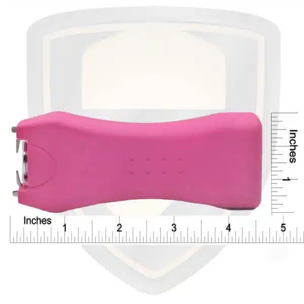 pink stun gun handheld size