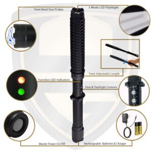 telescopic stun baton for sale