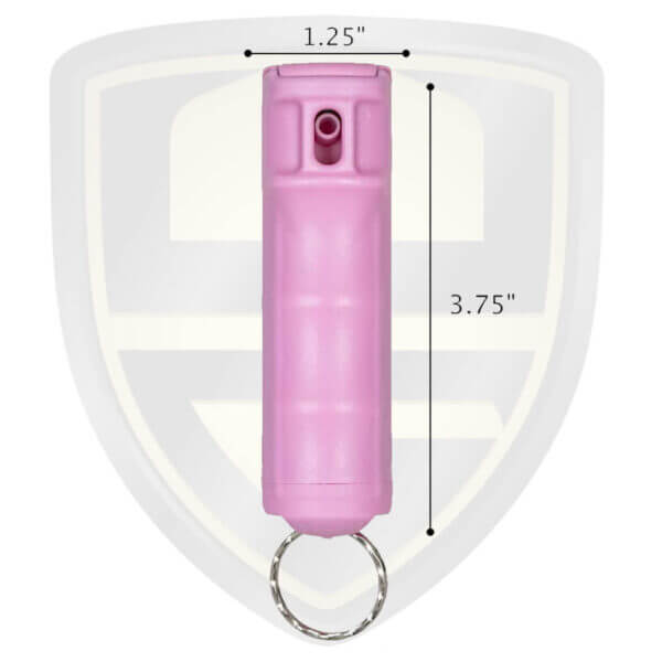 best pepper spray for women mini pink keychain for self defense