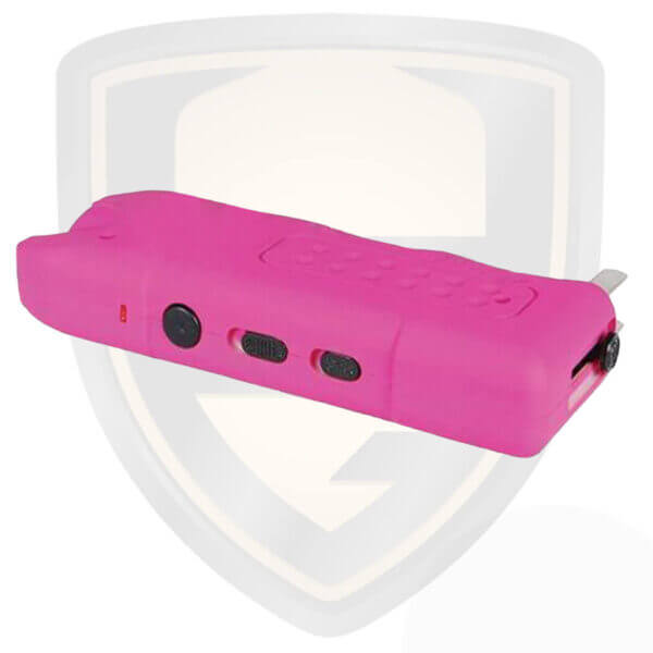 pink stun gun with alarm