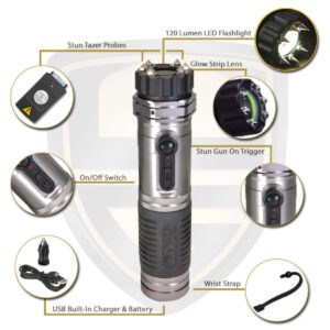 zap light stun flashlight ZAP ZAPL