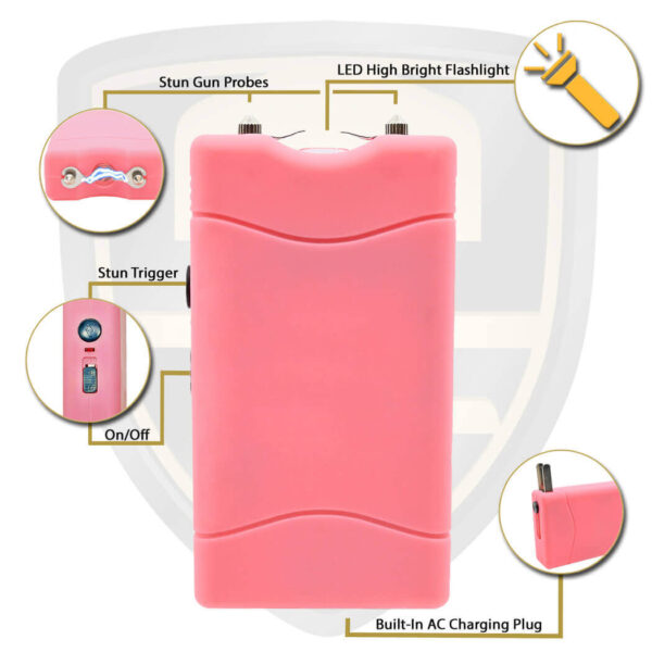 small taser pink rechargeable