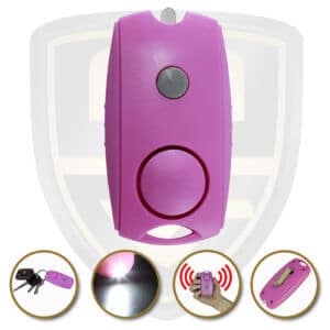 keychain alarm pink