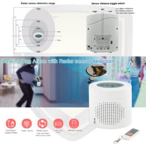 dog bark motion sensor alarm