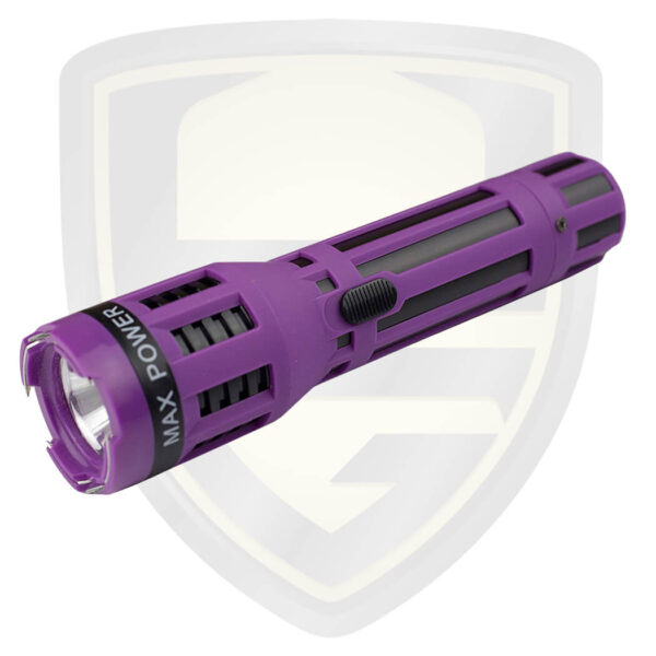 stun gun flashlight for sale purple