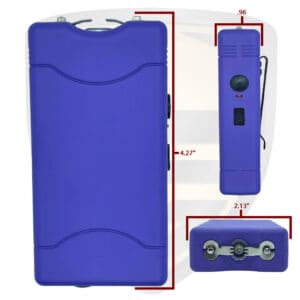 taser with disable pin purple