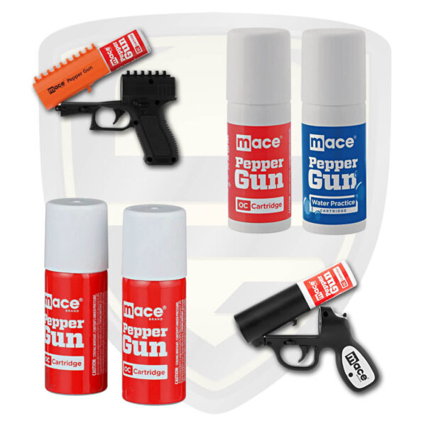 non lethal gun mace pepper spray refills
