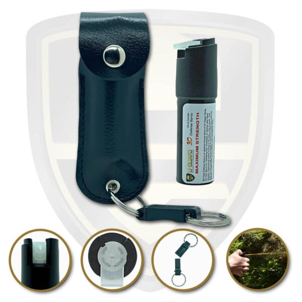 pepper spray with case