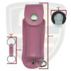 pepper spray with holster pink