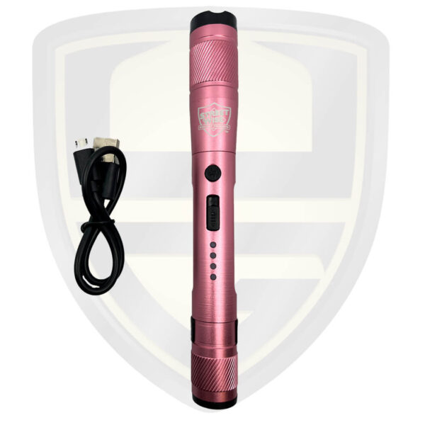 streetlight mini stun gun flashlight pink