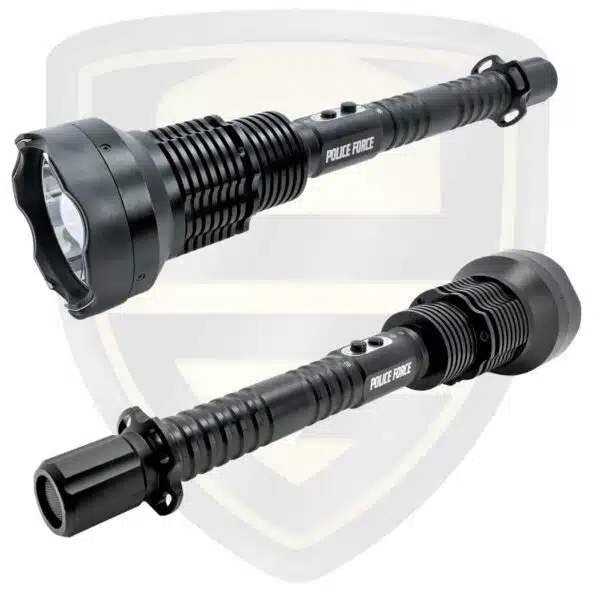 tactical stun gun baton torch flashlight