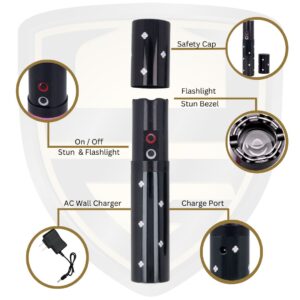 lipstick taser black