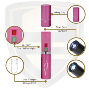 lipstick stun gun pink