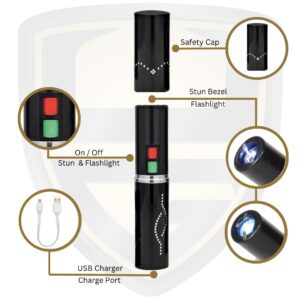 lipstick taser black