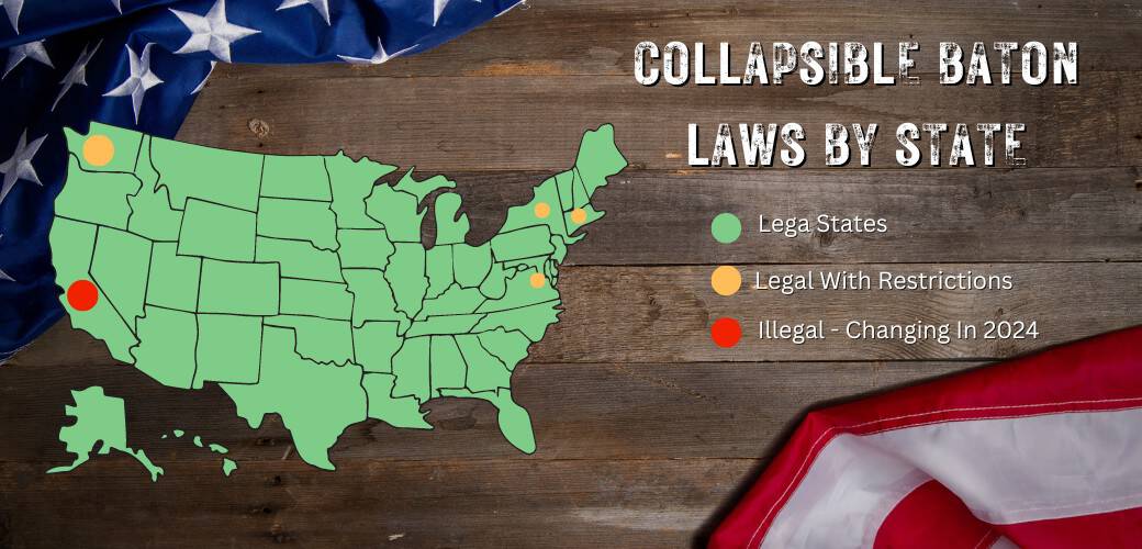 Collapsible Baton Laws By State