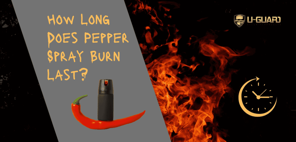 How Long Does Pepper Spray Last