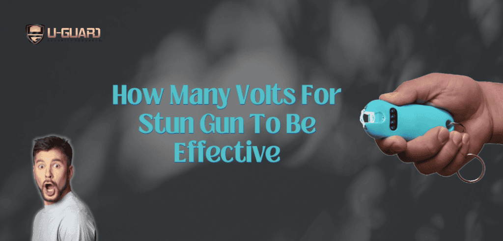 How Many Volts For Stun Gun To Be Effective