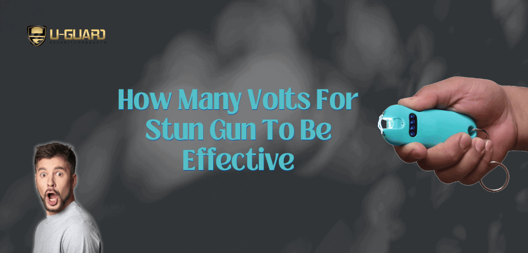 How Many Volts For Stun Gun To Be Effective