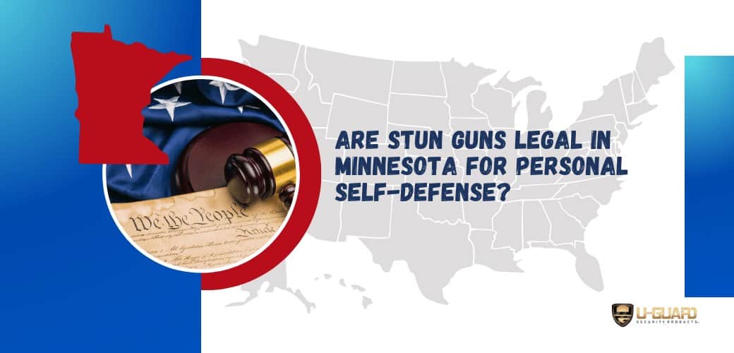 Are Stun Guns Legal In Minnesota For Personal Self-Defense. Information on the stun gun laws in Minnesota.