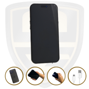 Cell Phone Stun Gun by Streetwise Stun Gun. Model Friphone Pro-Tector Part Number SWFPPRO Disguised Stun Guns. Feature Stun, Flashlight and Loud Alarm