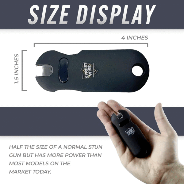 Streetwise SMART Keychain Stun Gun - Image 6