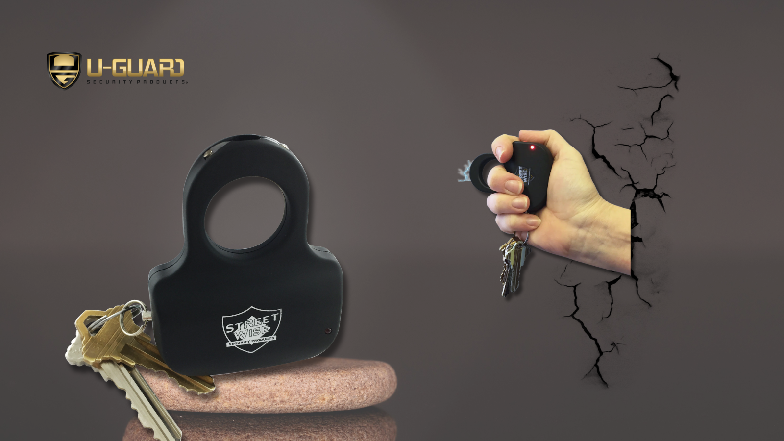 Keychain Gun Switch Keychain Stun Gun | Streetwise Sting Ring | Protection | Buy Now