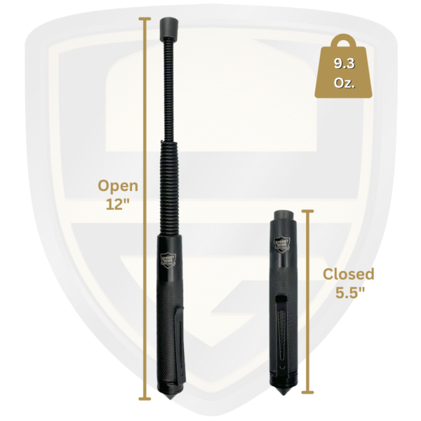 Spring Baton Expandable Spring Baton For Self Defense | Expandable | 12 & 21 Inch Length