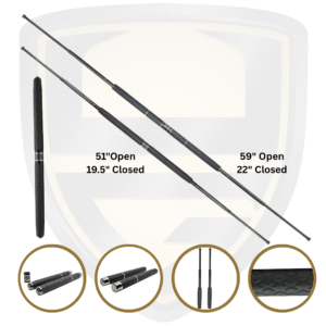 Streetwise Metal BO Staff Extendable Length Options 4 Foot And 5 Foot