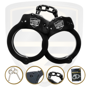 Black Handcuffs Streetwise SWBSSH Police Restraints