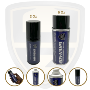 Tear Gas Grenade Pepper Bomb OC/CS Spray Canister By Police Force