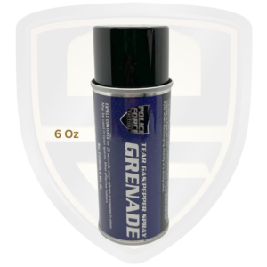 Police Force CA Gas Grenade Pepper Bomb Spray Canister For Self Defense By Police Force 6 Ounce PFTGPSG6