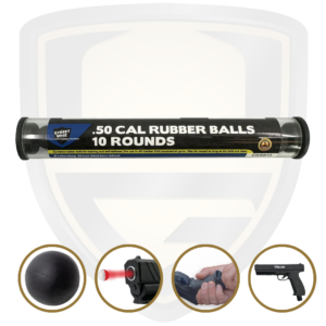 Streetwise Security .50 Caliber Rubber Balls Ammunition Rounds SWRB10 10 Pack