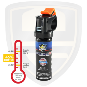 Streetwise 18 Fogger Pepper Spray Fire Master 3 Oz Canister Riot Spray SW9FM18