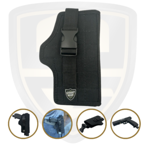 Pepper Spray Gun Holster Streetwise Nylon Heavy Duty Holster SWHDHPLH