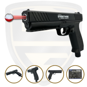 Non Lethal Gun Streetwise Heat 50 Caliber Pepper Launcher SWHPLLO Launcher Only