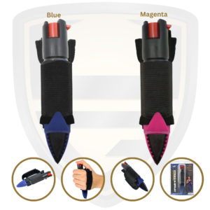 Pepper Spray For Runners Strike-n-Spray Double Defender By Streetwise Security Products